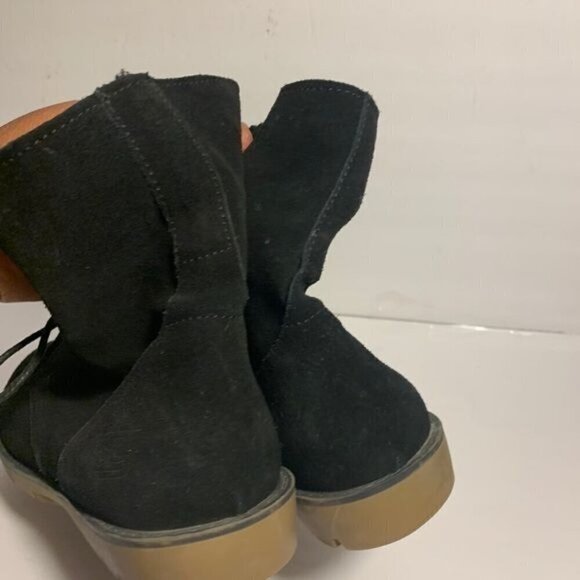 Dirty Laundry black suede leather lace up boots - Picture 5 of 10